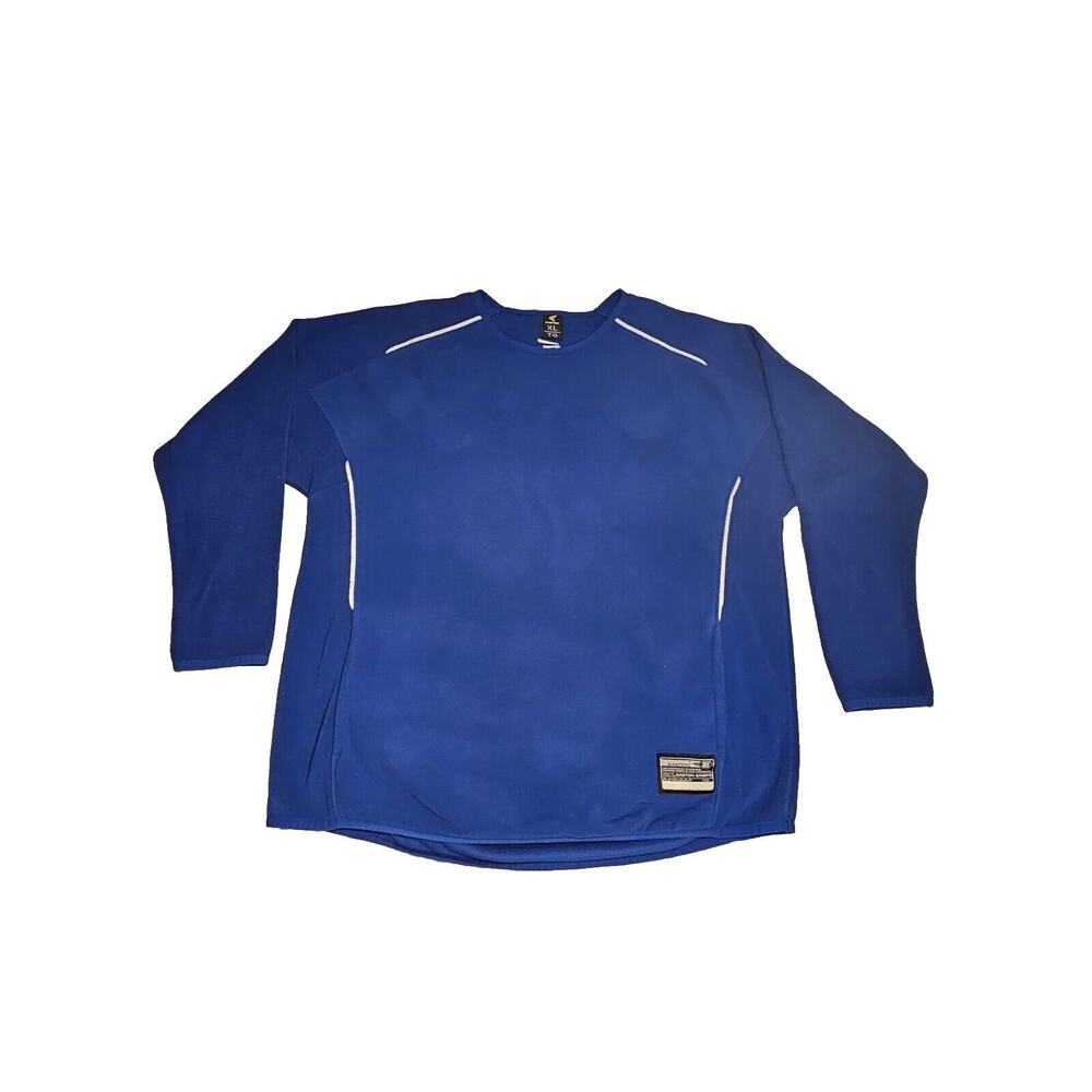 Easton Pullover Size XLT Dugout POLAR Fleece Batting Crew Front Pockets